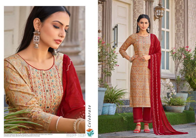 Zhansi By Kalaroop Readymade Salwar Kameez Catalog